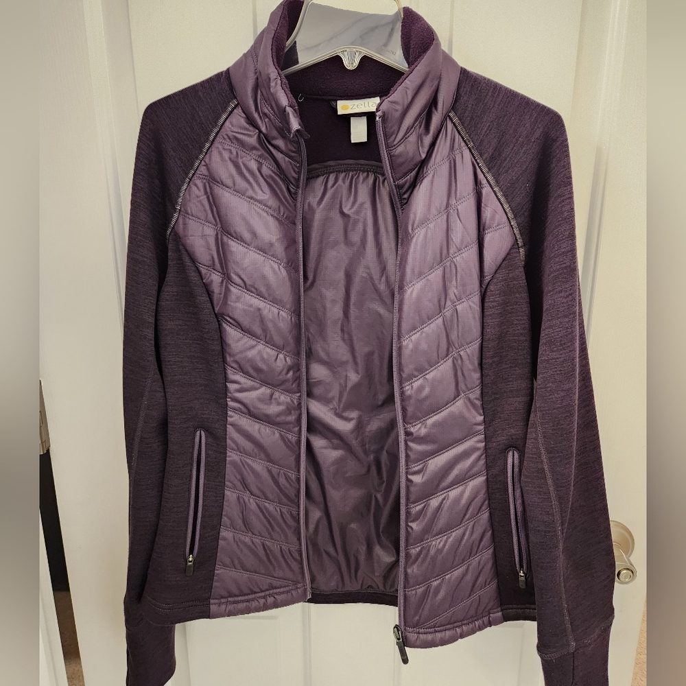 Zella purple zip Activewear jacket